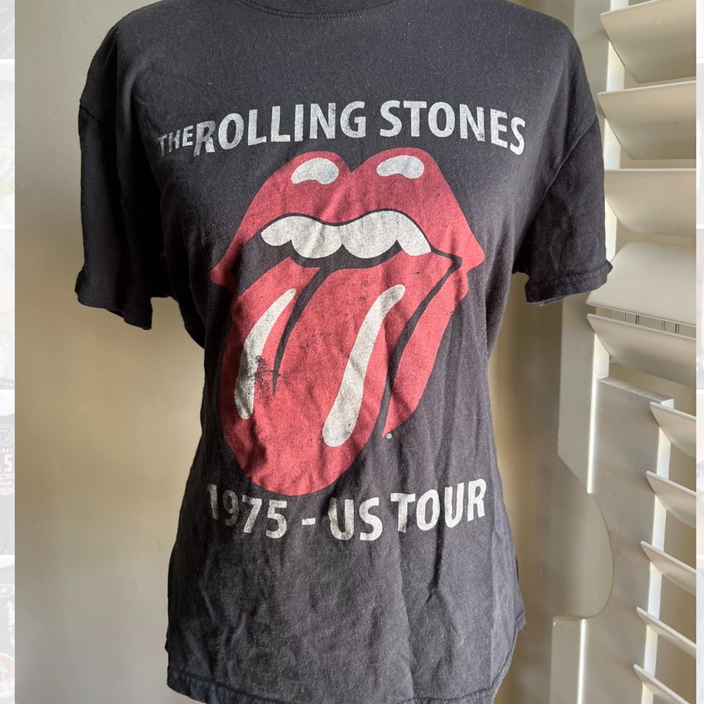 Rollling Stones ‘75 tour shirt, super soft